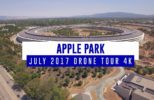 Drone Video Of the New Apple Park Office and Steve Jobs Theater