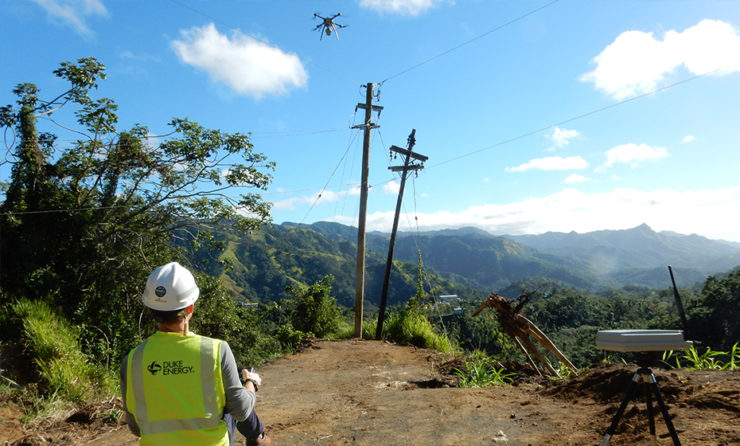 Drones Help Bring Back Electricity in Puerto Rico