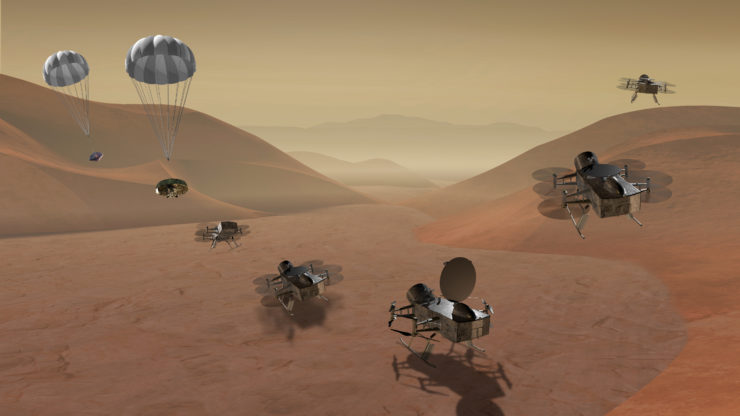 NASA Preparing to Explore Saturn's Largest Moon With Drones