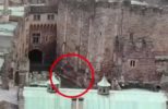 Drone Captures Ghost at an Old Castle