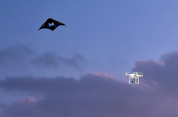 Renewable Energy Production Using Drones and Kites