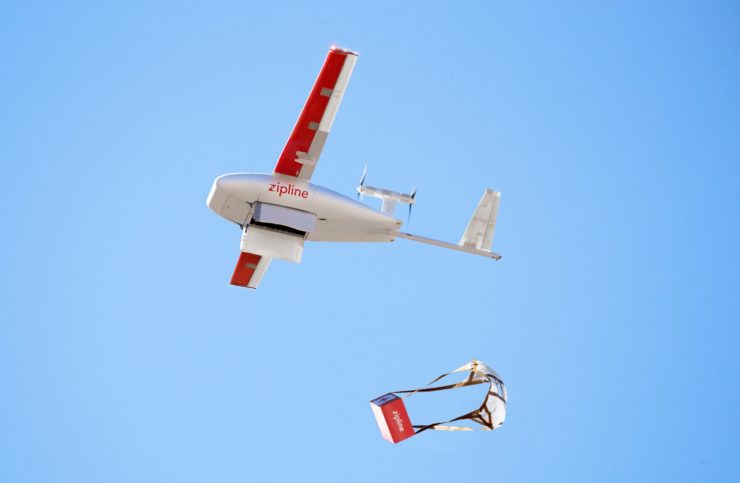 Zipline Drones Delivery Medical Supplies & Saving Lives