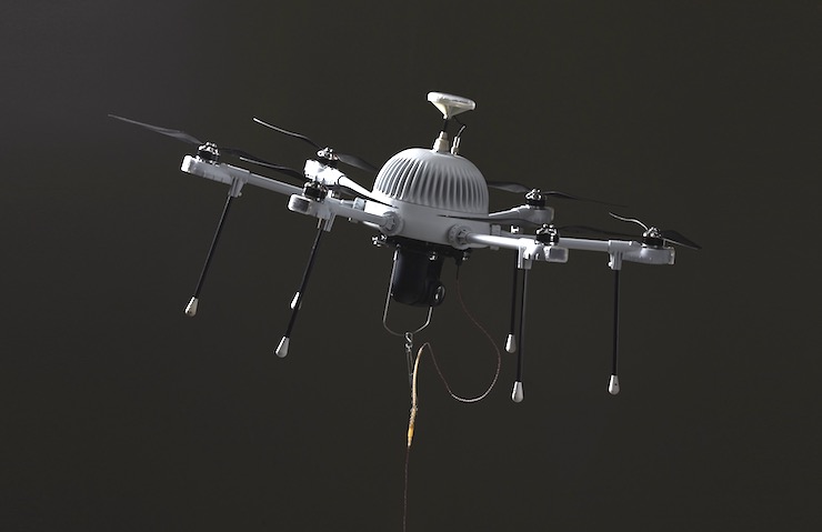 Tethered Drones Can Remain Air Born for Days at a Time