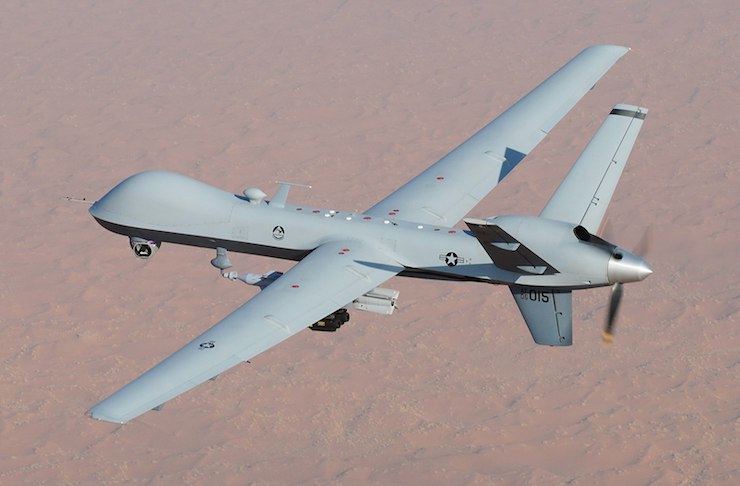Military Officially Begins Using MQ-9 "Reaper" Drone