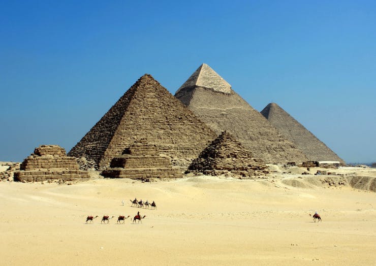 Using Drones to Scan the Internal Structures of the Egyptian Pyramids