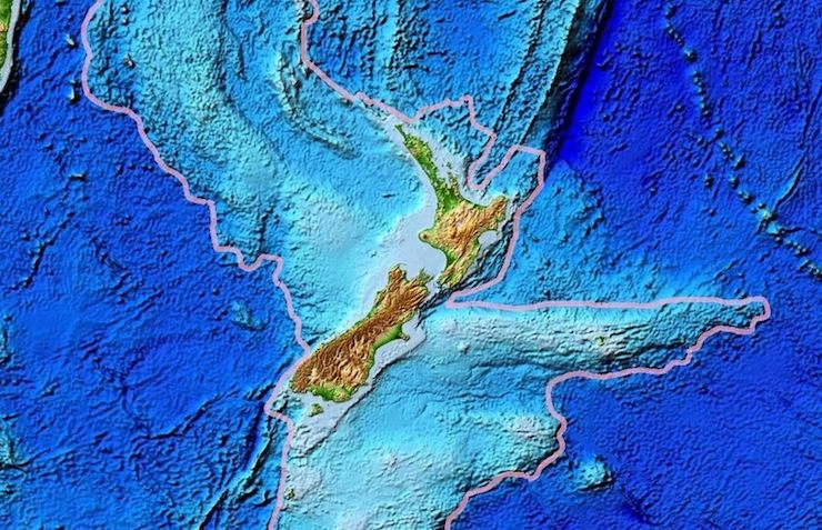 Lost Underwater Continent, "New Zealandia", Mapped Out With the Help of Water Drones