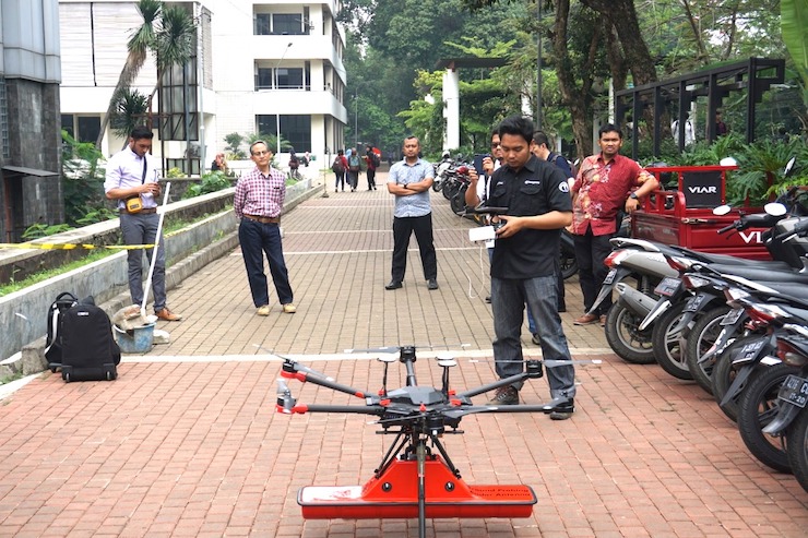 Terra Drones Designs Drone With Ground Penetrating Radar to Map Underground Pipes, Tunnels and Wiring