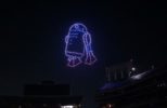 Major League Baseball Puts on Star Wars Drone Light Show During Oakland A's and Yankees Game