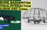 Drone Badminton For People With Visual Impairments