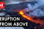 Iceland's Dramatic Volcano Eruption Captured in Amazing Drone Footage