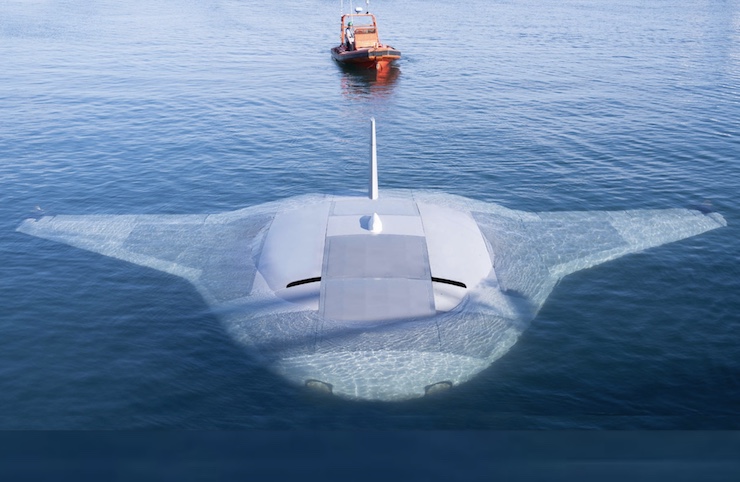 Northrup Grunman's "Manta Ray" Could Be the World's Largest Underwater Drone