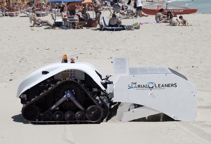 Drones Helping to Keep Beaches Clean