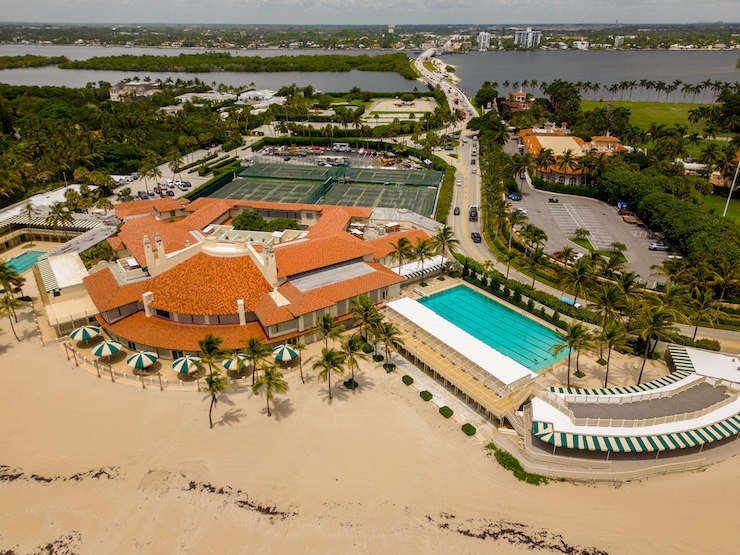 Drones Providing a New Level of Security at Mar-a-Lago for President Elect Trump