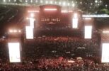 Drones Reveal Massive Crowd at Free Lady Gaga Concert