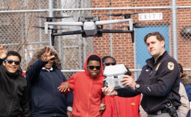 Philly Police and Skydio Show Kids How Drones Keep Cities Safe