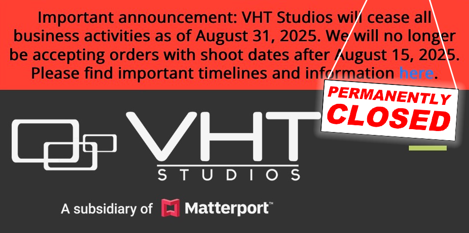 VHT Studios to Shut Down August 31 - DroneVideos.com is Here to Help!