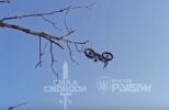 Drone Delivers E-bike to Stranded Soldier in Ukraine