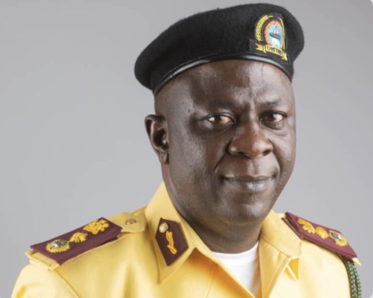 Mr. Bakare-Oki Olalekan General Manager LASTMA Lagos drones traffic management