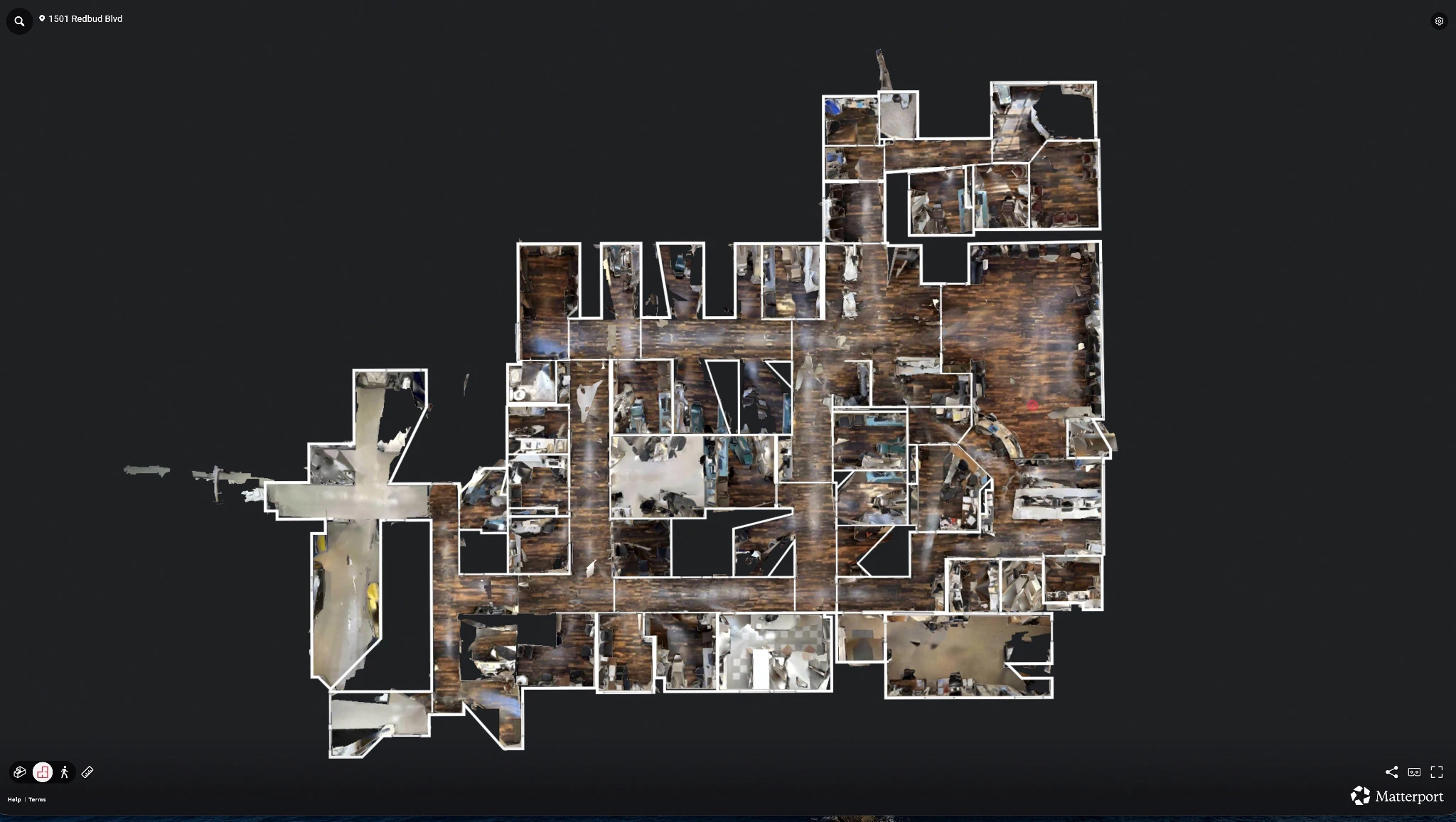Hosted 3D Walkthrough Tour with floor plan view and no expiration
